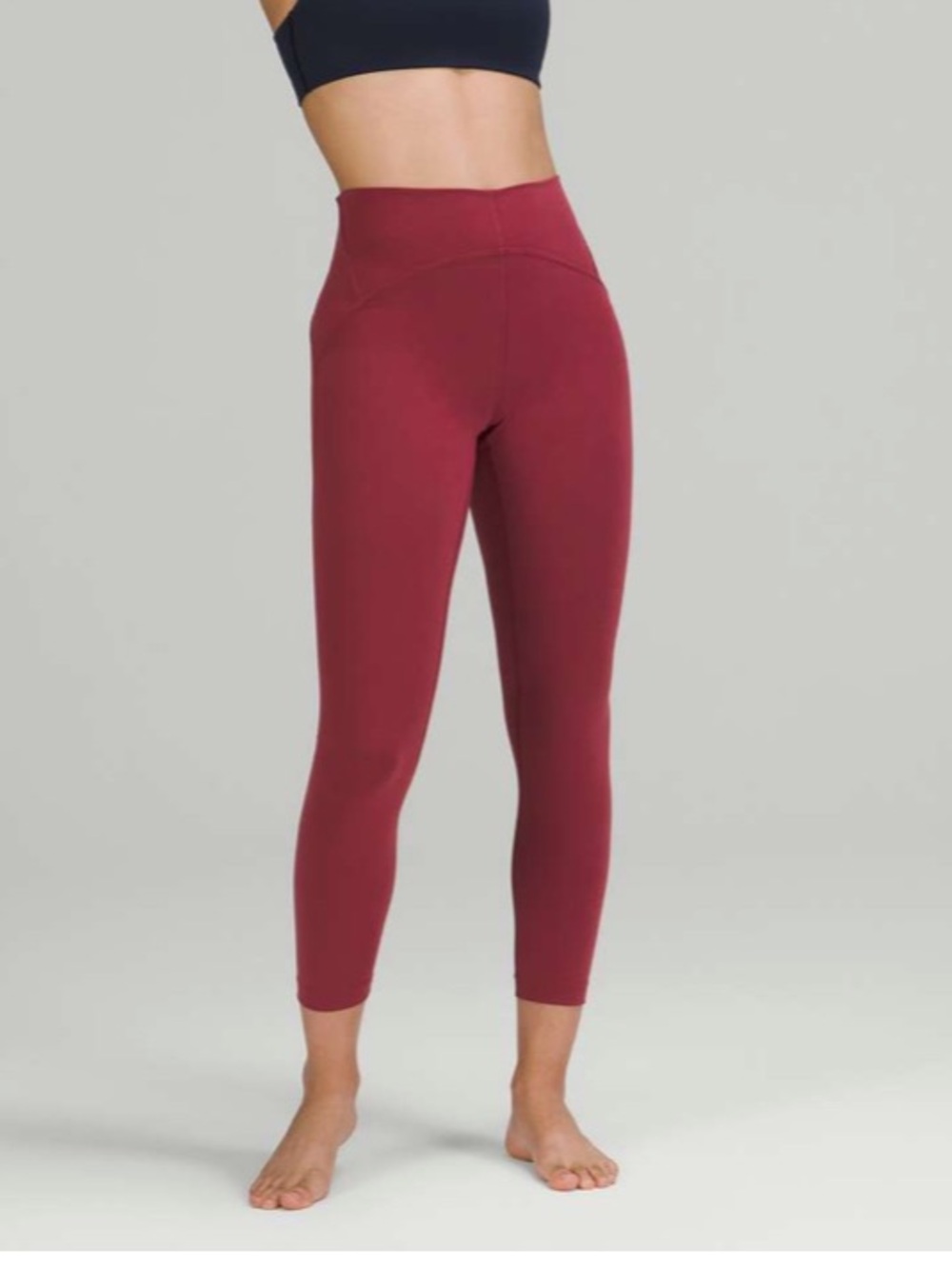 Lululemon InStill High rise Tights leggings size 4— Mulled Wine